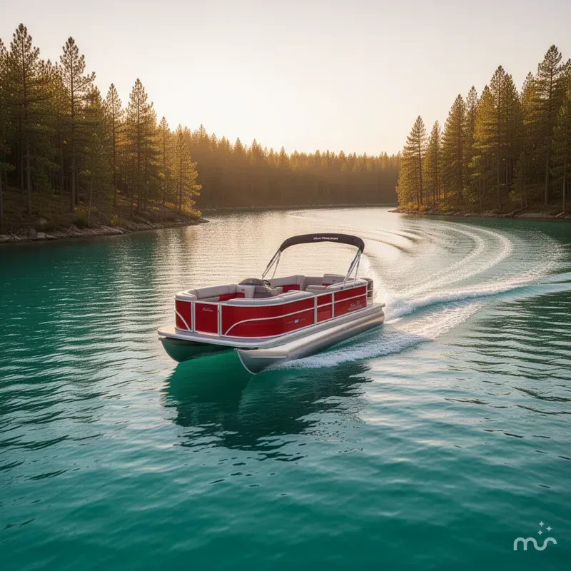 Slide: The Image of Sun Tracker Party Barge 20 DLX 2026 - 4