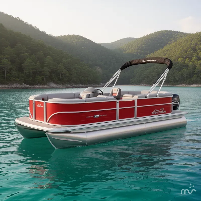 The Image of Sun Tracker Party Barge 20 DLX 2026 - 0