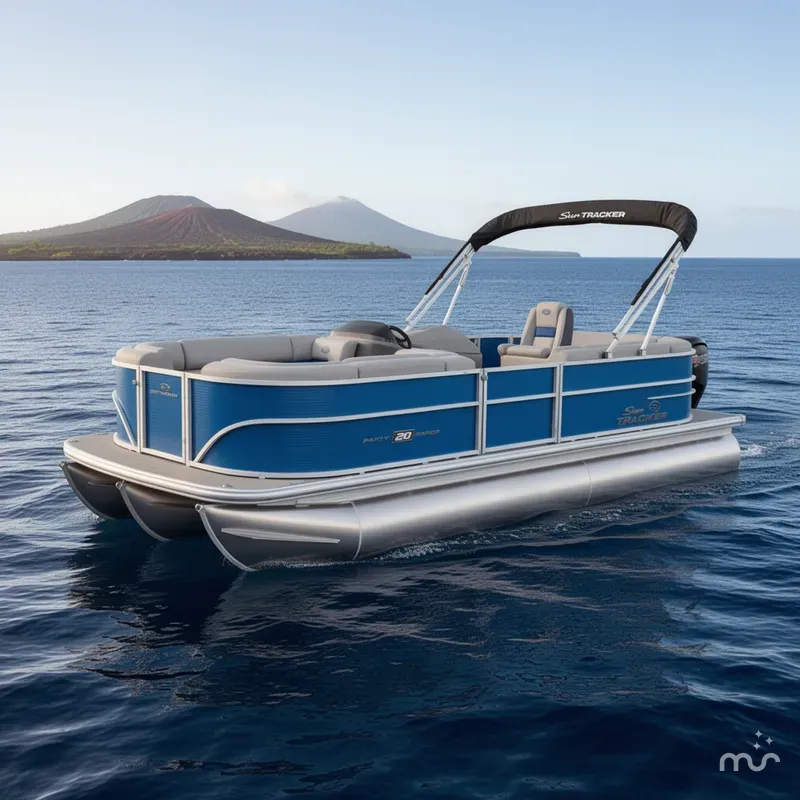 The Image of Sun Tracker Party Barge 20 DLX 2026 - 0
