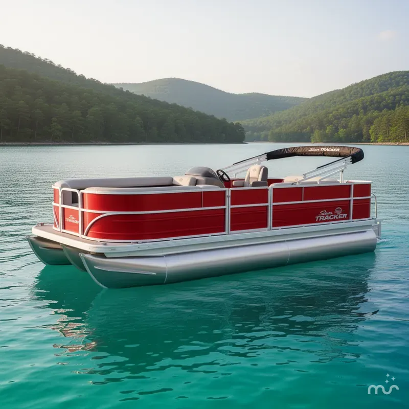 The Image of Sun Tracker Party Barge 18 DLX 2026 - 0