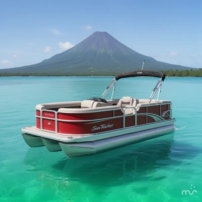 The Image of Sun Tracker Party Barge 18 DLX 2026 - 0