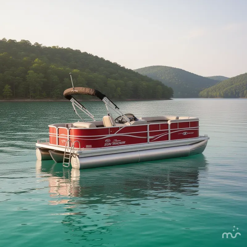 The Image of Sun Tracker Party Barge 18 DLX 2026 - 0