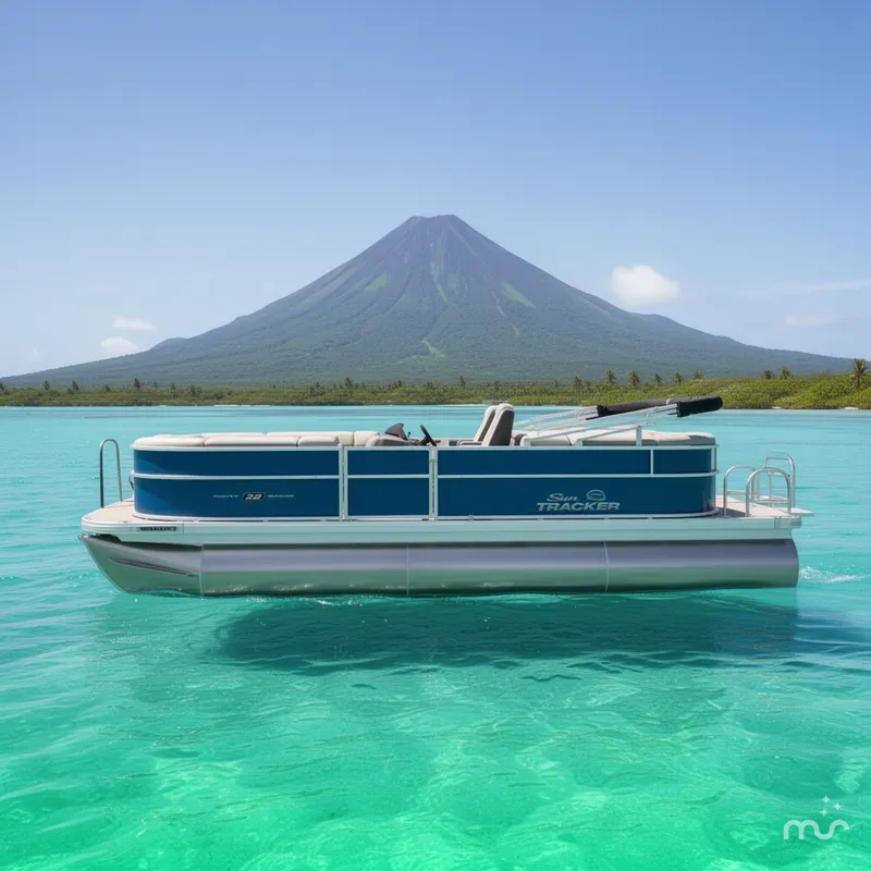 Slide: The Image of Sun Tracker Party Barge 22 XP3 2026 - 2