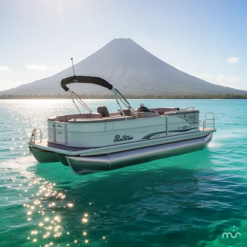 Slide: The Image of Sun Tracker Party Barge 22 XP3 2026 - 4