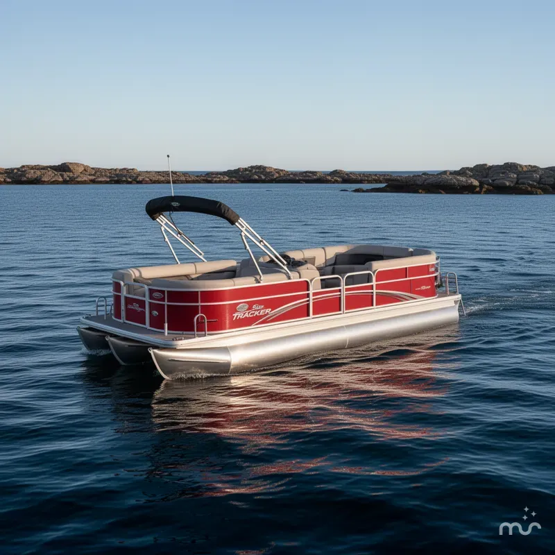 The Image of Sun Tracker Party Barge 18 DLX 2026 - 0