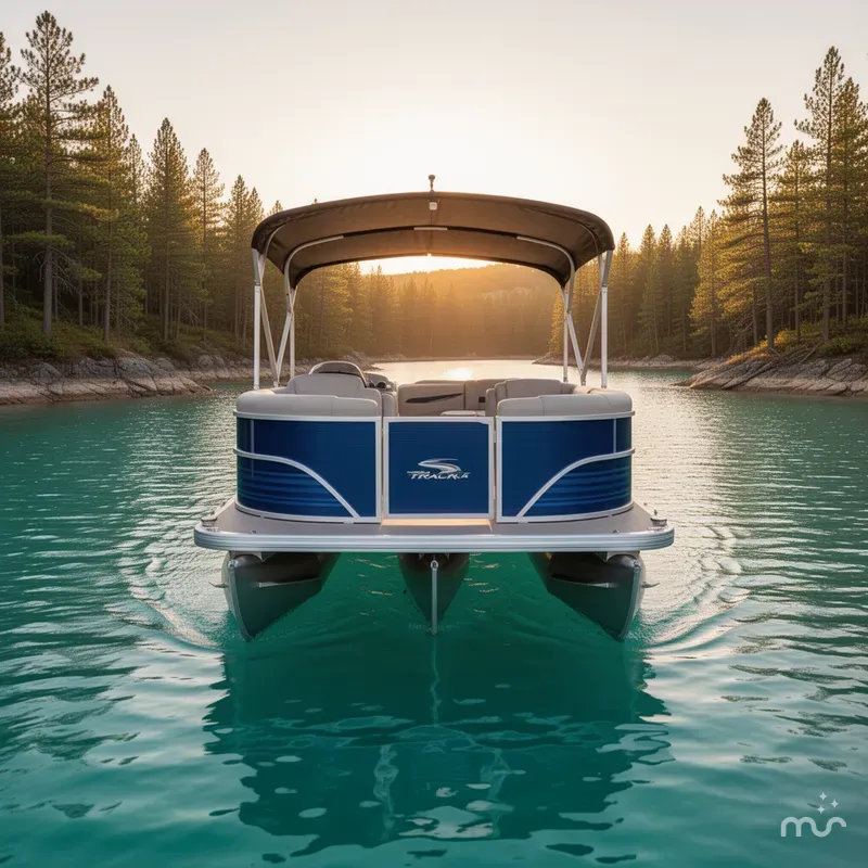 Slide: The Image of Sun Tracker Party Barge 20 DLX 2026 - 3