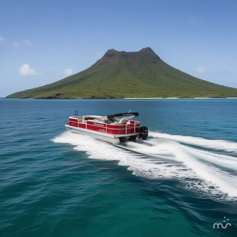 Slide: The Image of Sun Tracker Party Barge 18 DLX 2026 - 4