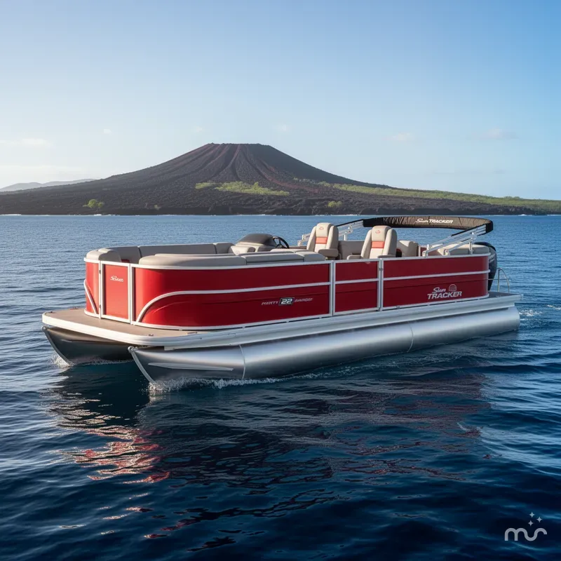 The Image of Sun Tracker Party Barge 22 DLX 2026 - 0
