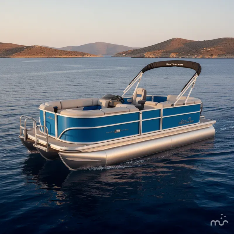 The Image of Sun Tracker Party Barge 20 DLX 2026 - 0