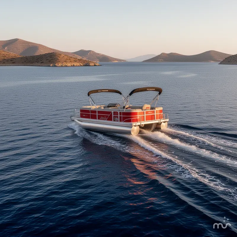 Slide: The Image of Sun Tracker Party Barge 20 DLX 2026 - 4