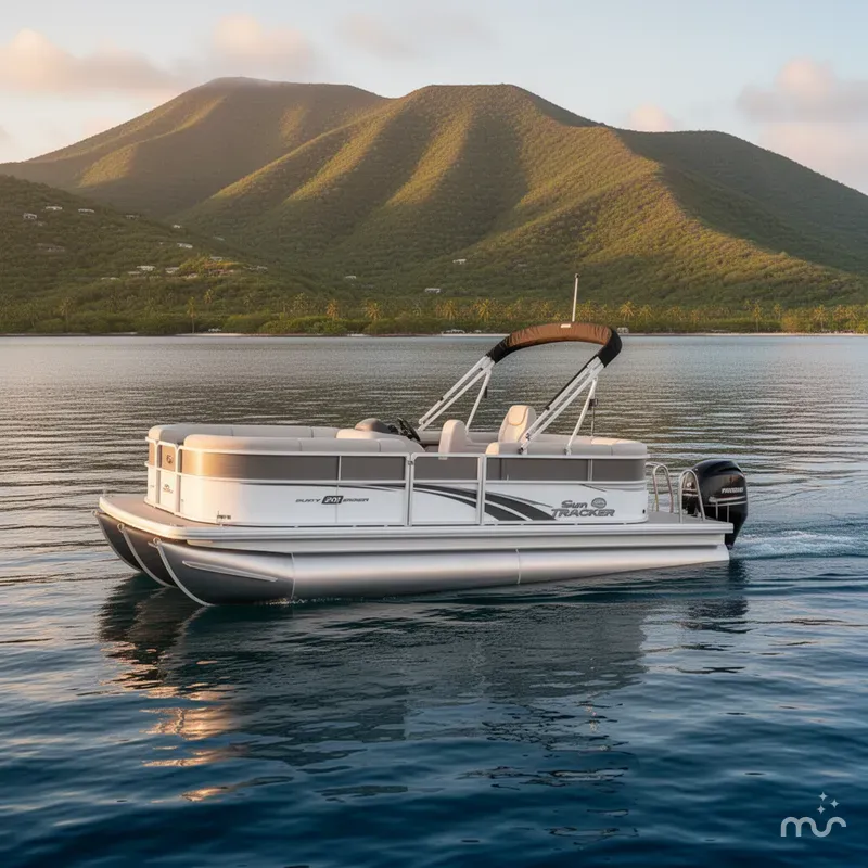 The Image of Sun Tracker Party Barge 20 DLX 2026 - 0