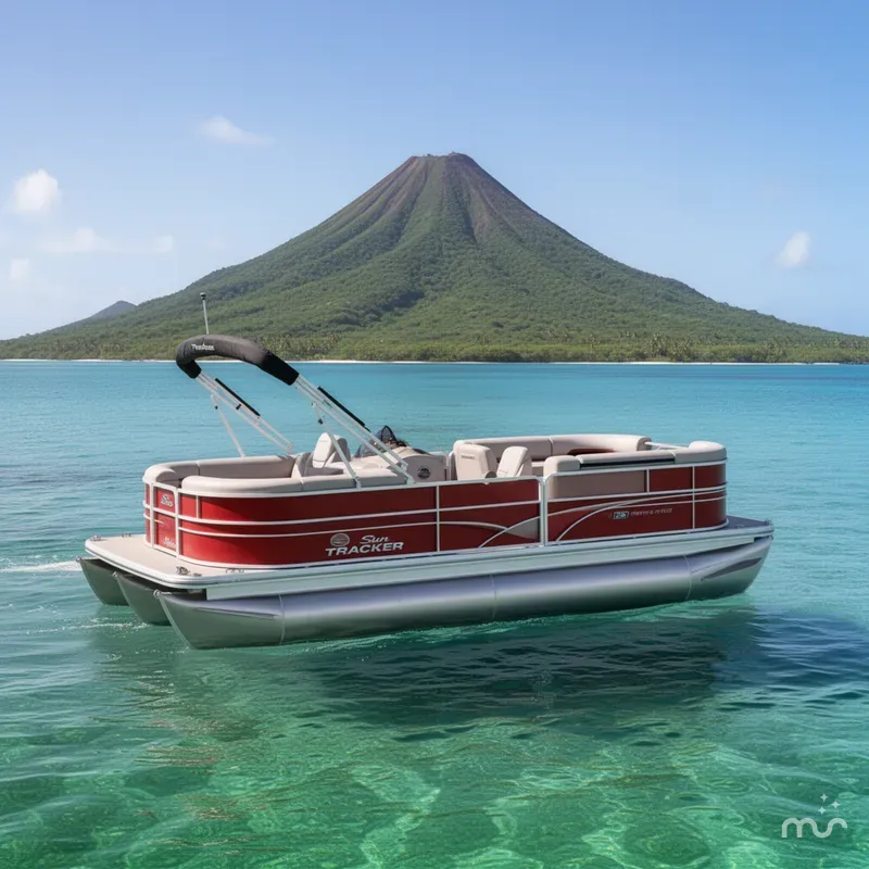 The Image of Sun Tracker Party Barge 22 DLX 2026 - 0