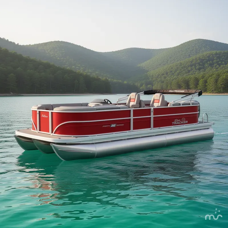 The Image of Sun Tracker Party Barge 22 DLX 2026 - 0