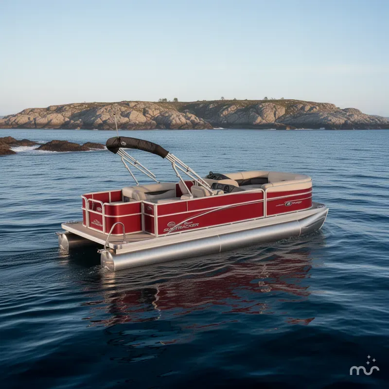The Image of Sun Tracker Party Barge 18 DLX 2026 - 0