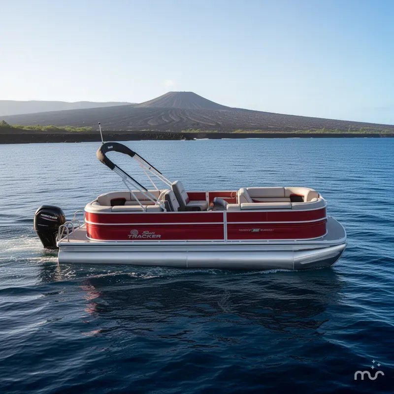 The Image of Sun Tracker Party Barge 22 DLX 2026 - 0