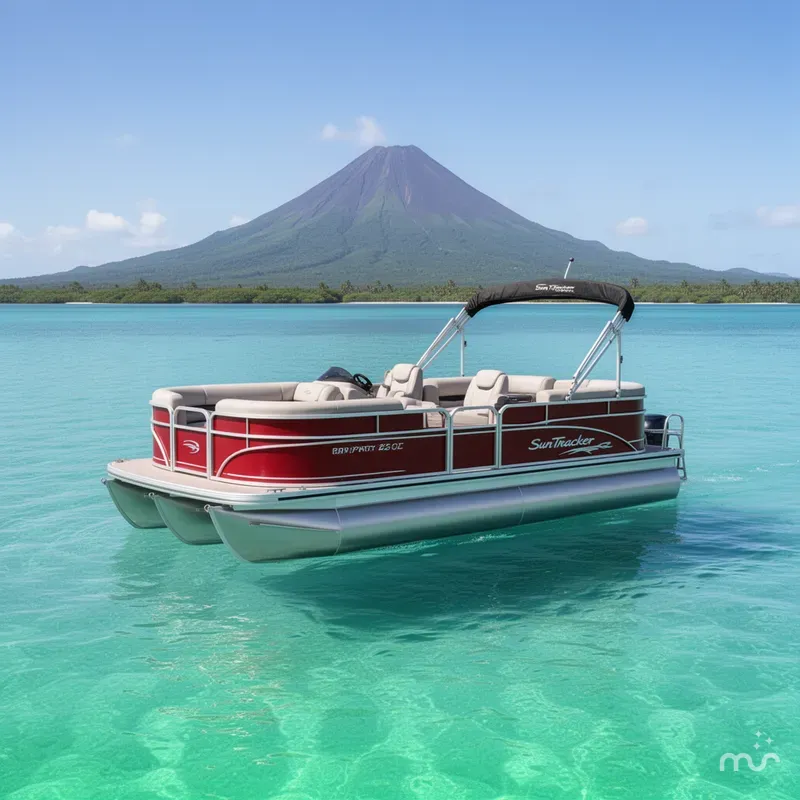 The Image of Sun Tracker Party Barge 22 DLX 2026 - 0