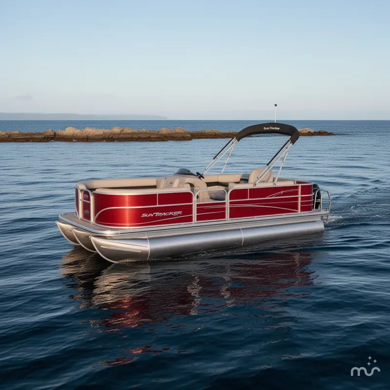 The Image of Sun Tracker Party Barge 18 DLX 2026 - 0
