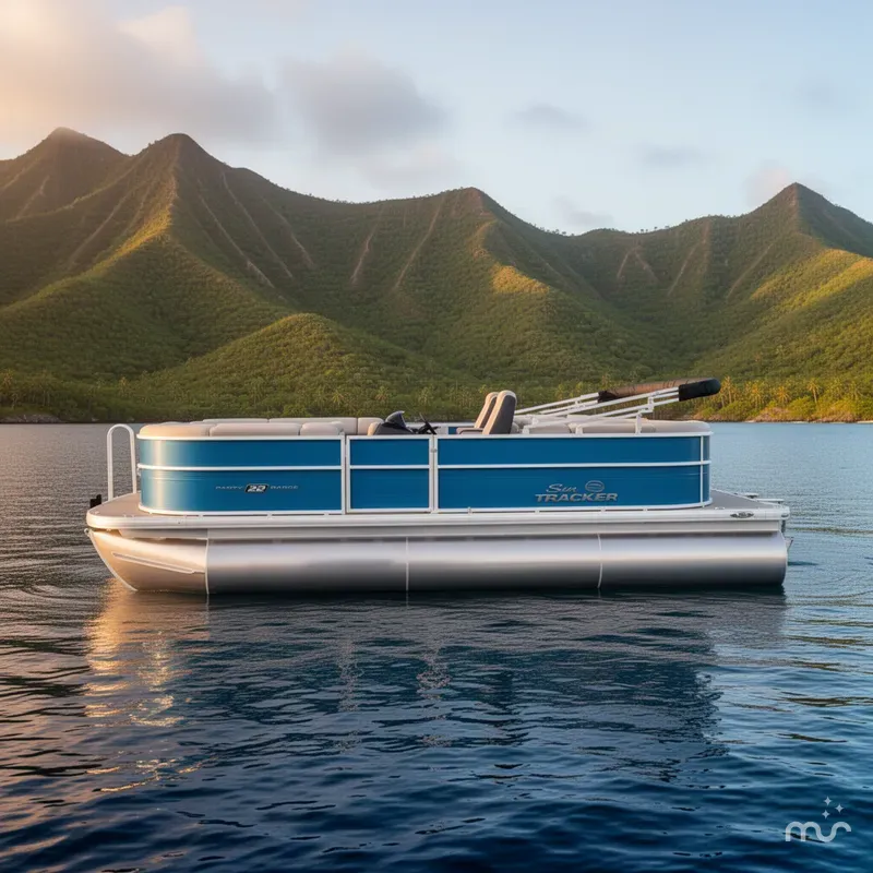 Slide: The Image of Sun Tracker Party Barge 22 XP3 2026 - 2