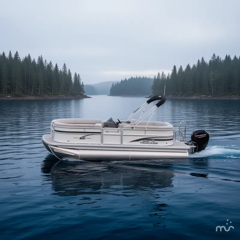 The Image of Sun Tracker Party Barge 20 DLX 2026 - 0