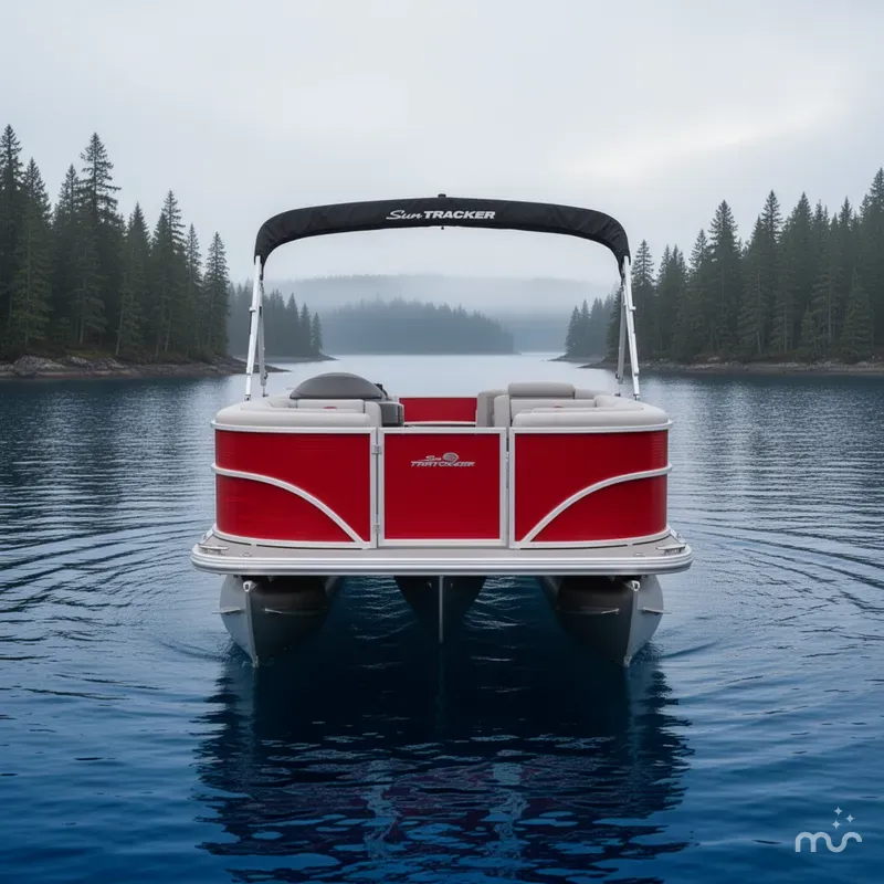 Slide: The Image of Sun Tracker Party Barge 20 DLX 2026 - 3