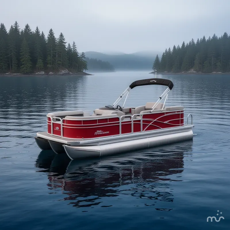 The Image of Sun Tracker Party Barge 18 DLX 2026 - 0