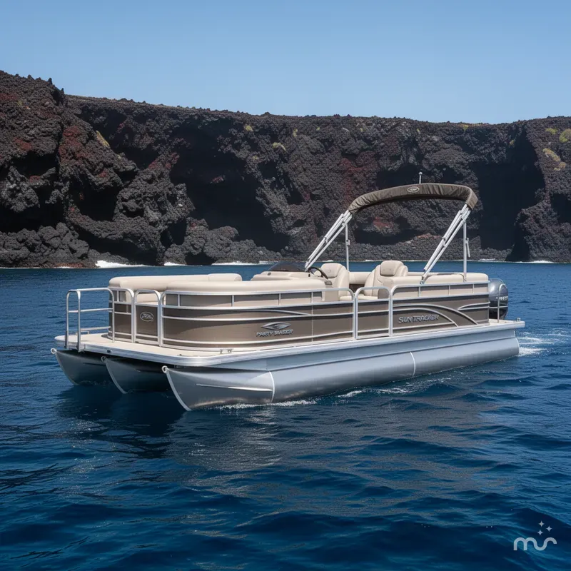 The Image of Sun Tracker Party Barge 18 DLX 2026 - 0