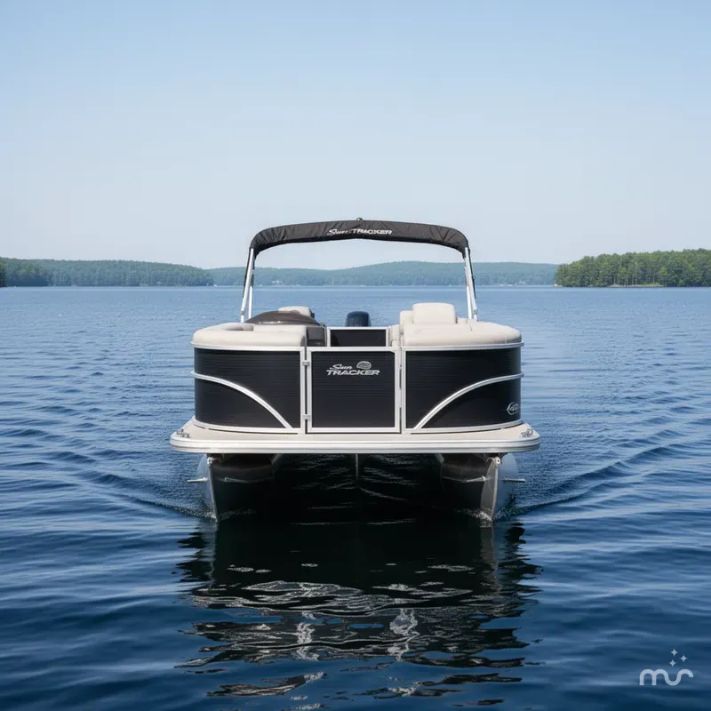 Slide: The Image of Sun Tracker Party Barge 20 DLX 2026 - 2