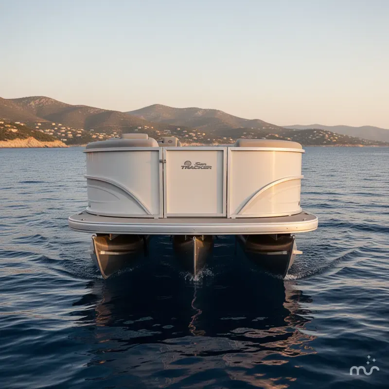 Slide: The Image of Sun Tracker Party Barge 20 DLX 2026 - 1