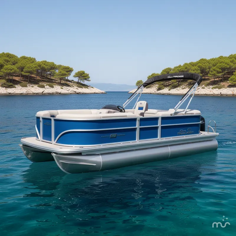 The Image of Sun Tracker Party Barge 20 DLX 2026 - 0