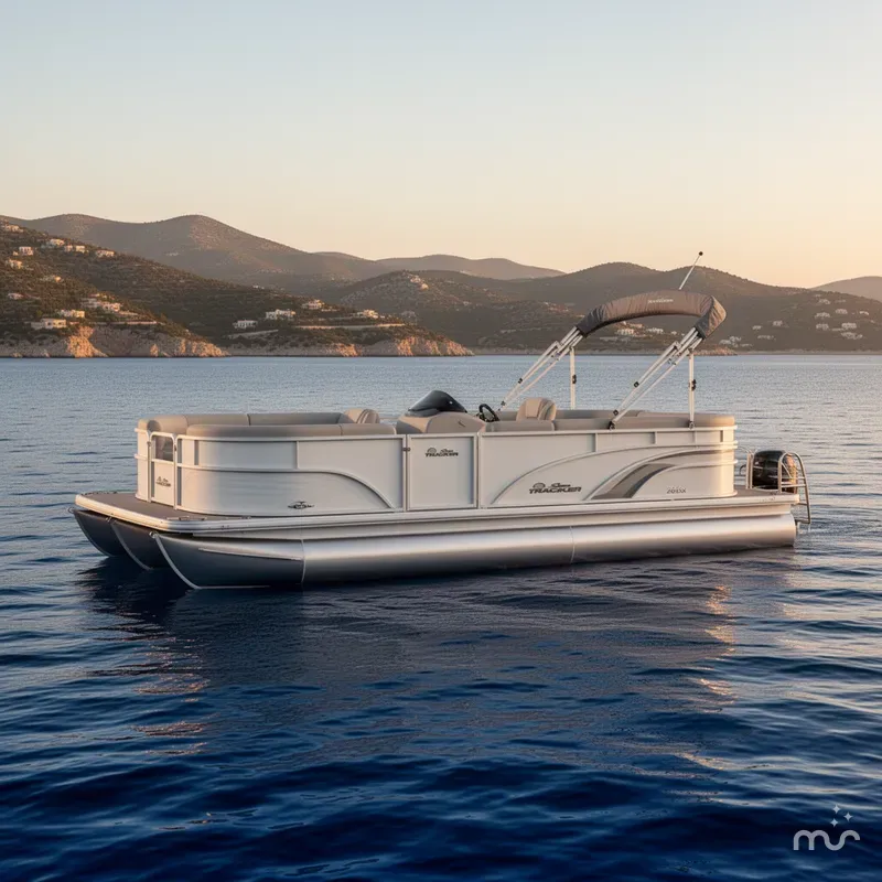 Slide: The Image of Sun Tracker Party Barge 20 DLX 2026 - 2