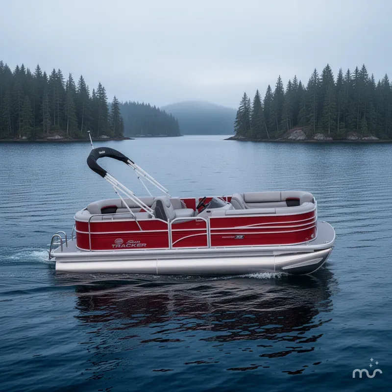 The Image of Sun Tracker Party Barge 22 DLX 2026 - 0