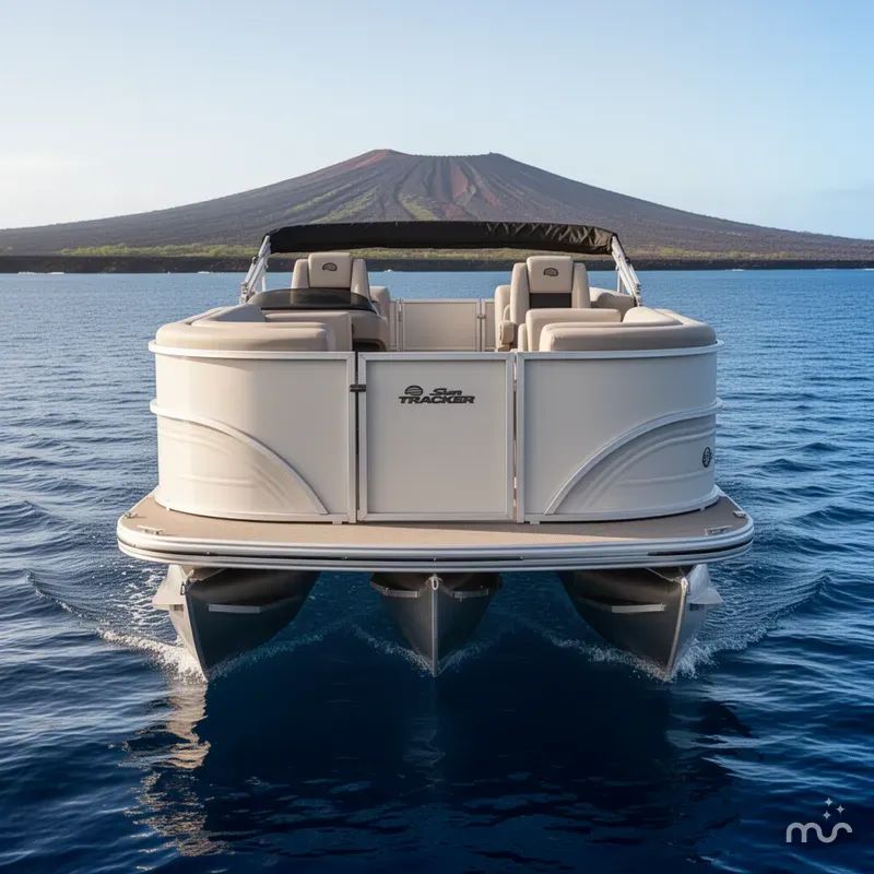 Slide: The Image of Sun Tracker Party Barge 22 XP3 2026 - 1