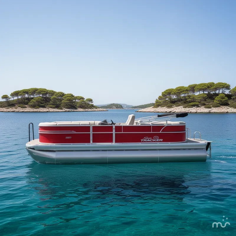 Slide: The Image of Sun Tracker Party Barge 22 XP3 2026 - 2