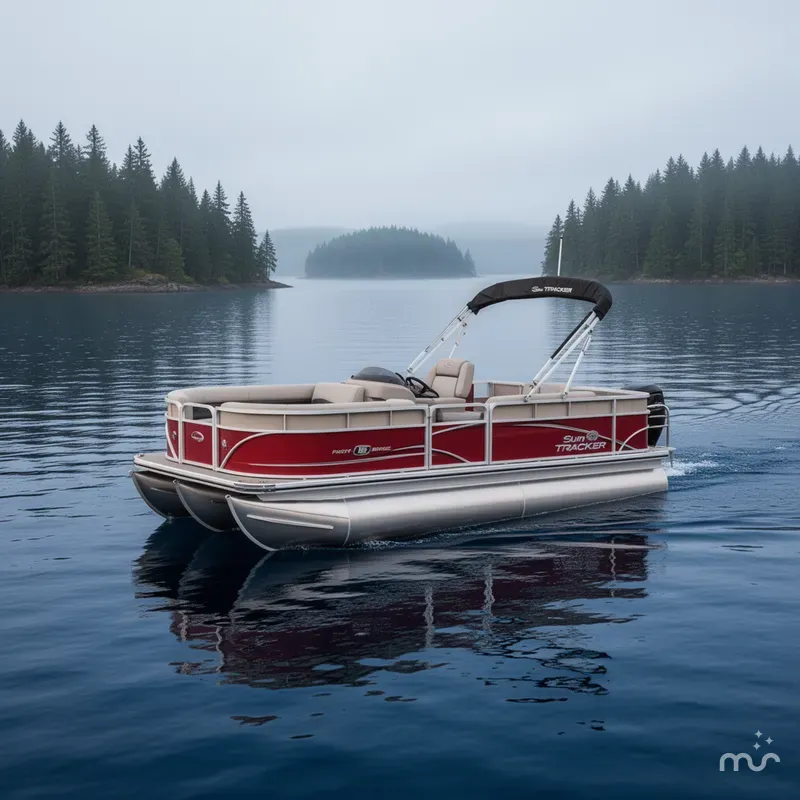 The Image of Sun Tracker Party Barge 18 DLX 2026 - 0