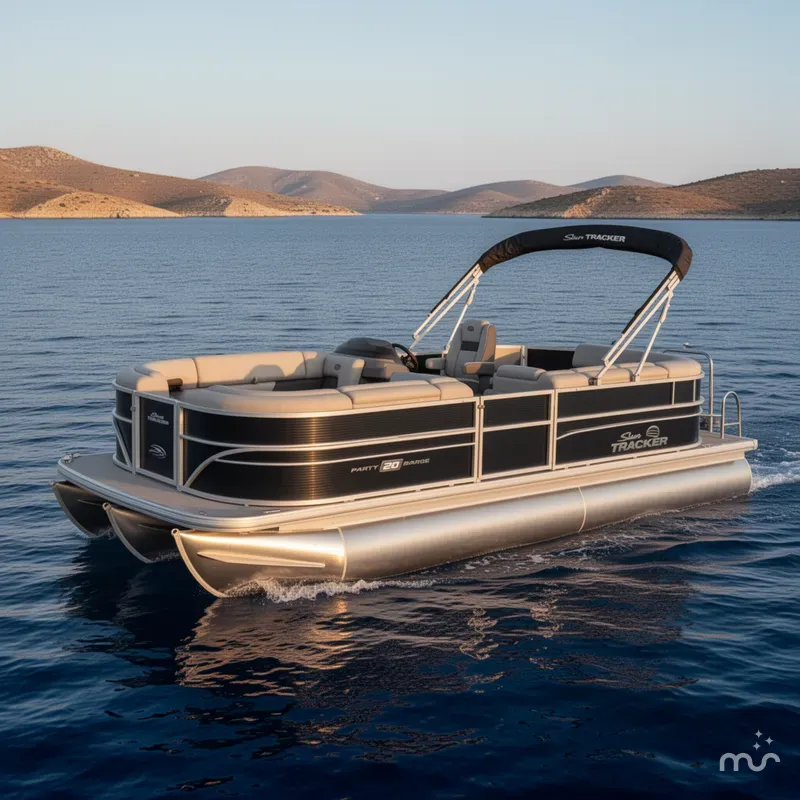 The Image of Sun Tracker Party Barge 20 DLX 2026 - 0