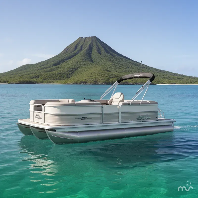The Image of Sun Tracker Party Barge 20 DLX 2026 - 0