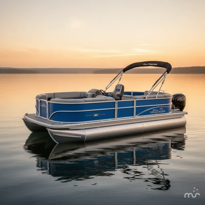 The Image of Sun Tracker Party Barge 20 DLX 2026 - 0