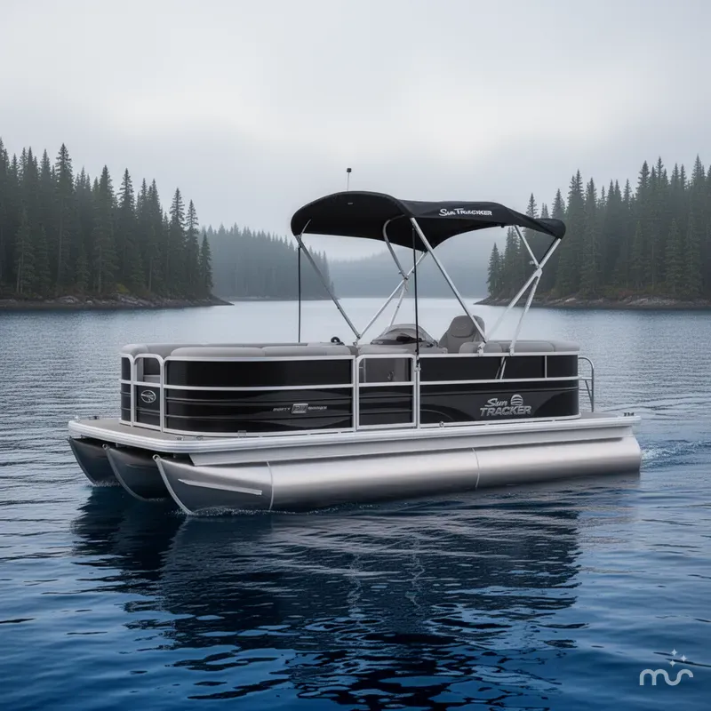 The Image of Sun Tracker Party Barge 22 DLX 2026 - 0