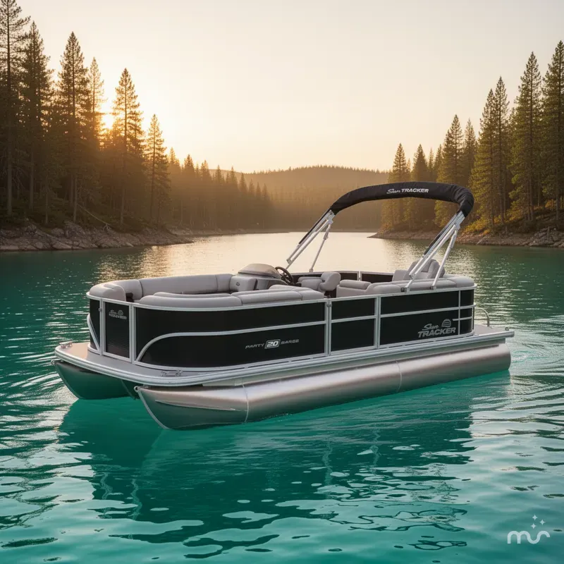 The Image of Sun Tracker Party Barge 20 DLX 2026 - 0