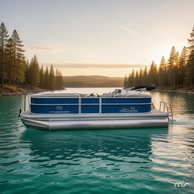 Slide: The Image of Sun Tracker Party Barge 20 DLX 2026 - 4