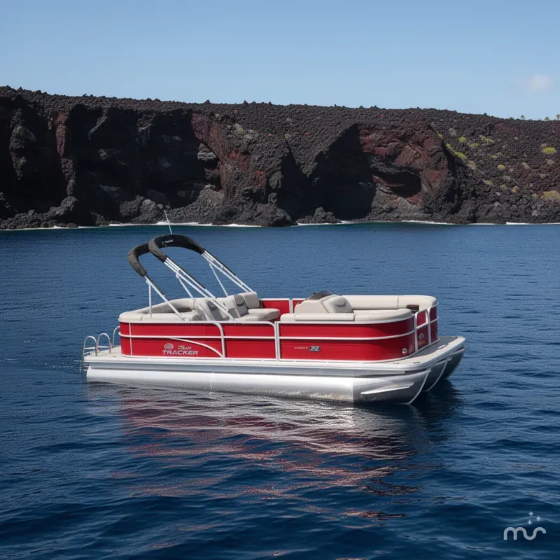The Image of Sun Tracker Party Barge 22 DLX 2026 - 0