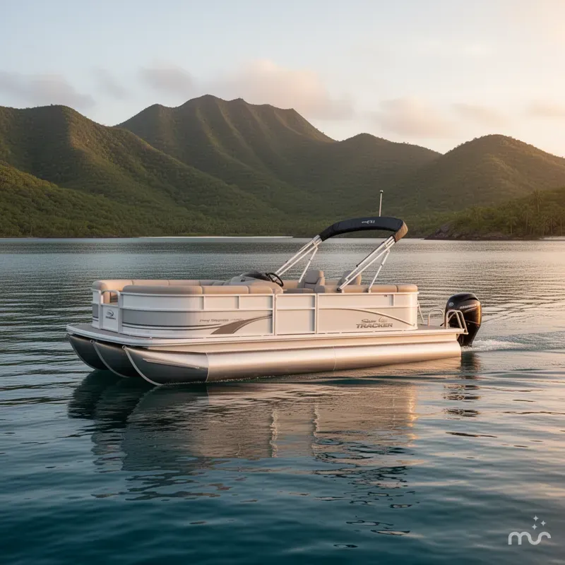 The Image of Sun Tracker Party Barge 20 DLX 2026 - 0