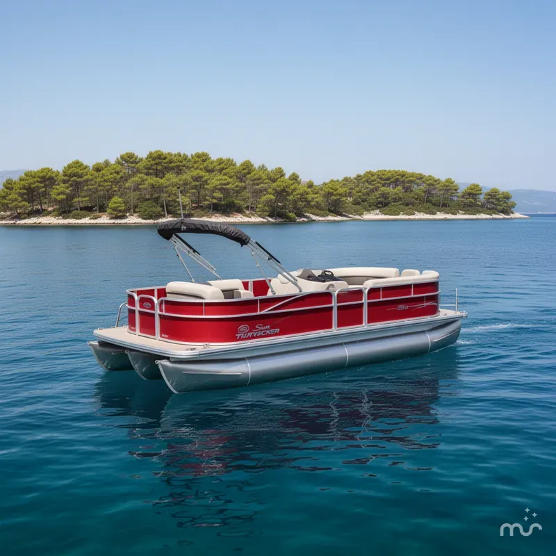 The Image of Sun Tracker Party Barge 18 DLX 2026 - 0
