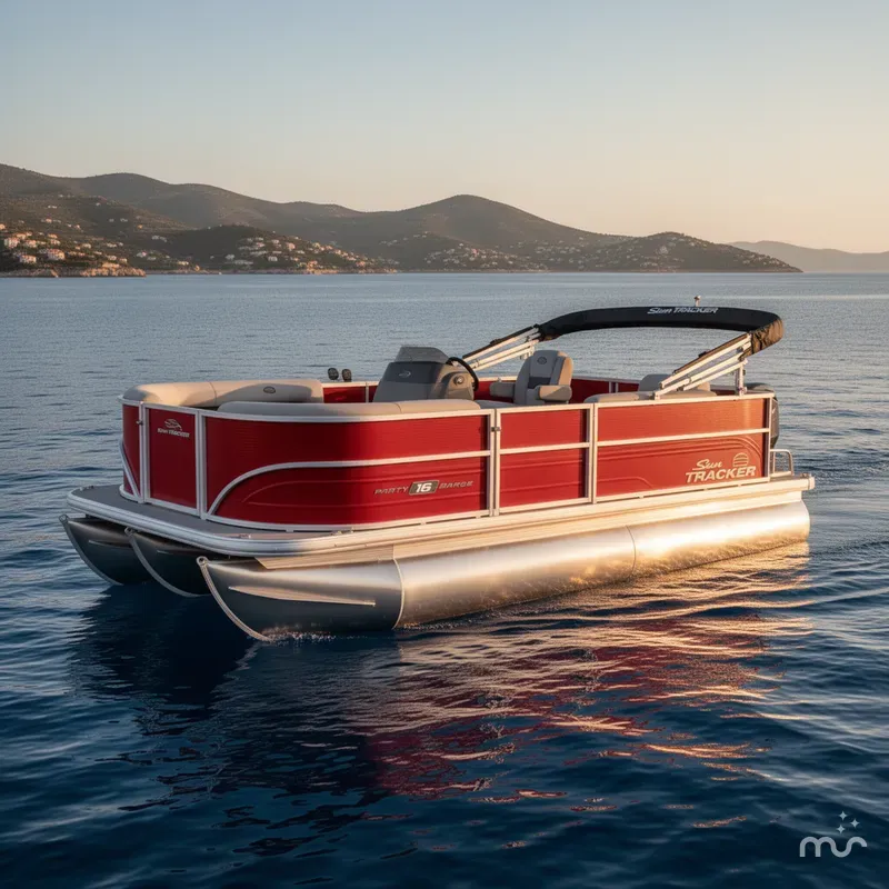The Image of Sun Tracker Party Barge 16 DLX 2026 - 0