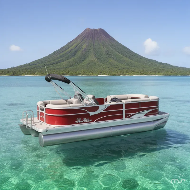 The Image of Sun Tracker Party Barge 22 DLX 2026 - 0