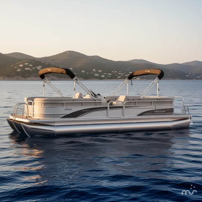 The Image of Sun Tracker Party Barge 16 DLX 2026 - 0
