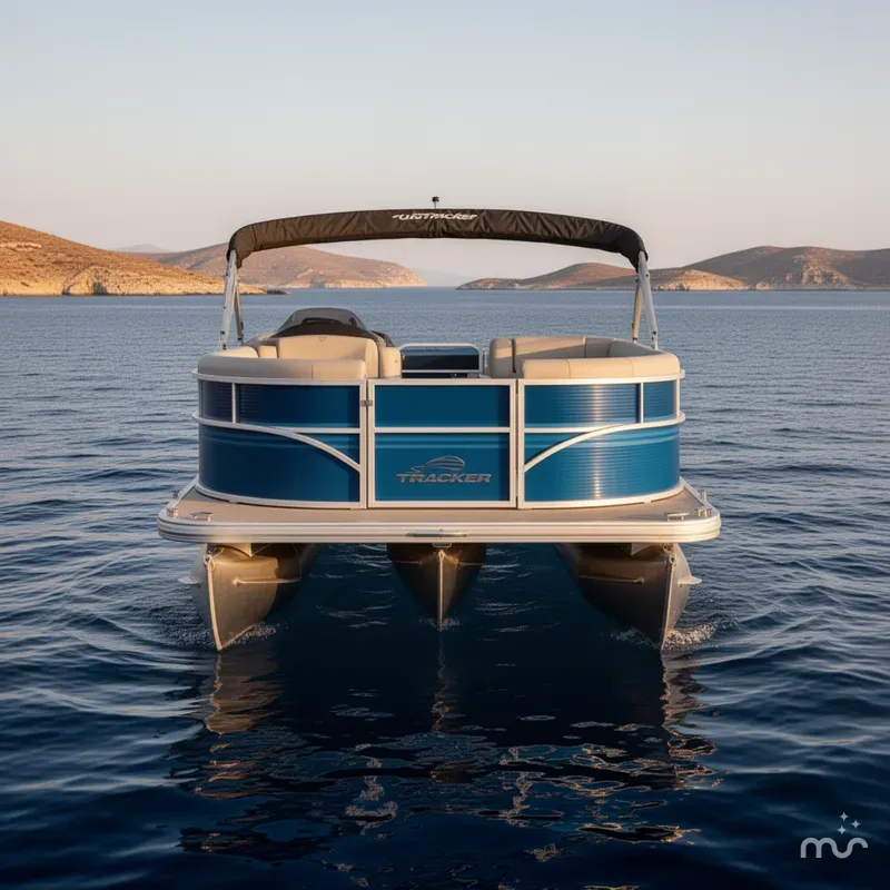 Slide: The Image of Sun Tracker Party Barge 16 DLX 2026 - 3