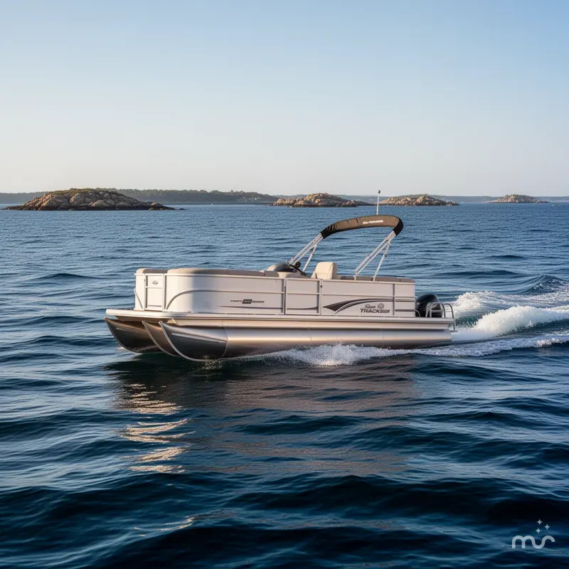 Slide: The Image of Sun Tracker Party Barge 22 XP3 2026 - 4