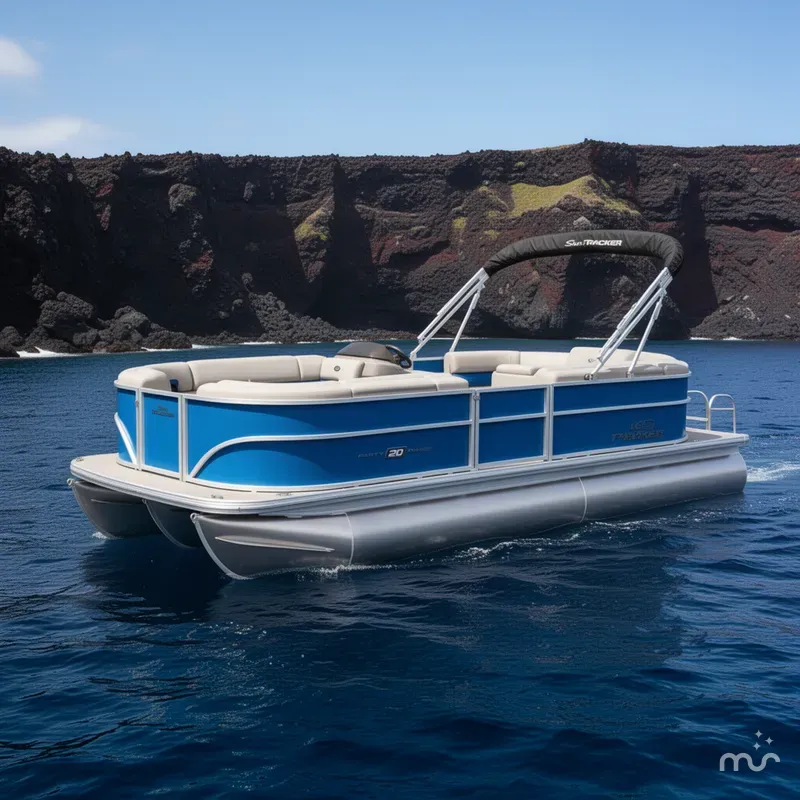 The Image of Sun Tracker Party Barge 20 DLX 2026 - 0