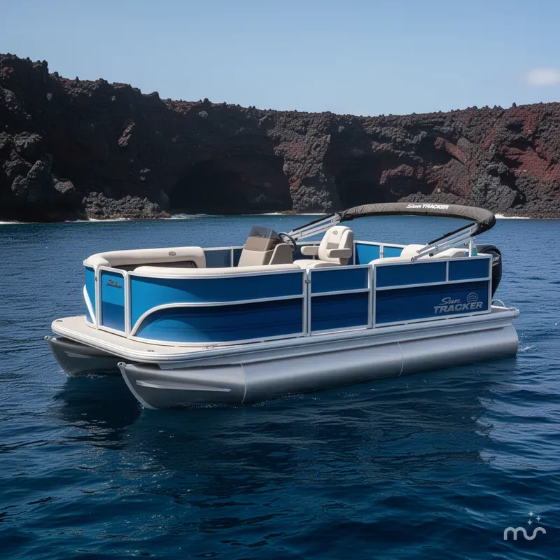 The Image of Sun Tracker Party Barge 16 DLX 2026 - 0